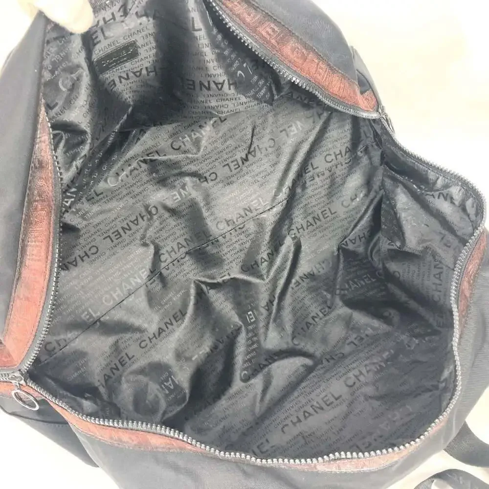 CHANEL Black Logo Shoulder Bag